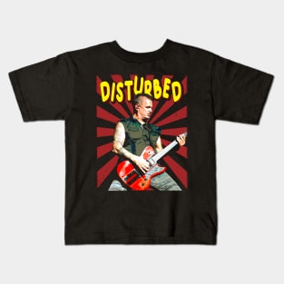 Indestructible Threads Disturbeds Band Tees, Unleash Your Inner Warrior in Rock-Infused Style Kids T-Shirt